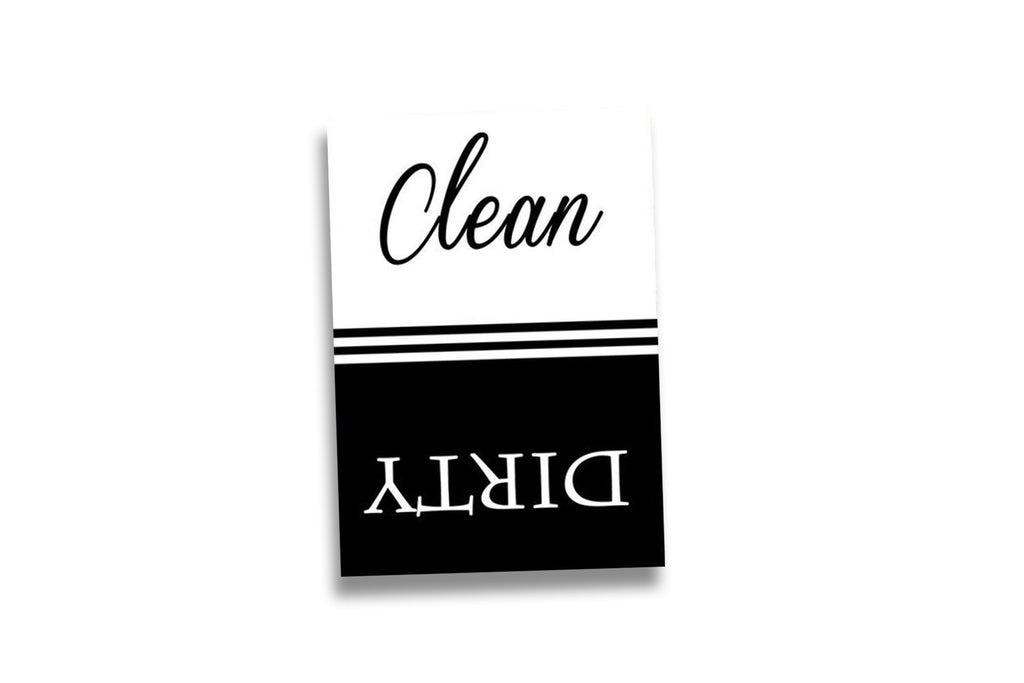Clean Dirty Dishwasher Magnet , Gift for Friends, Coworkers, Family Gift