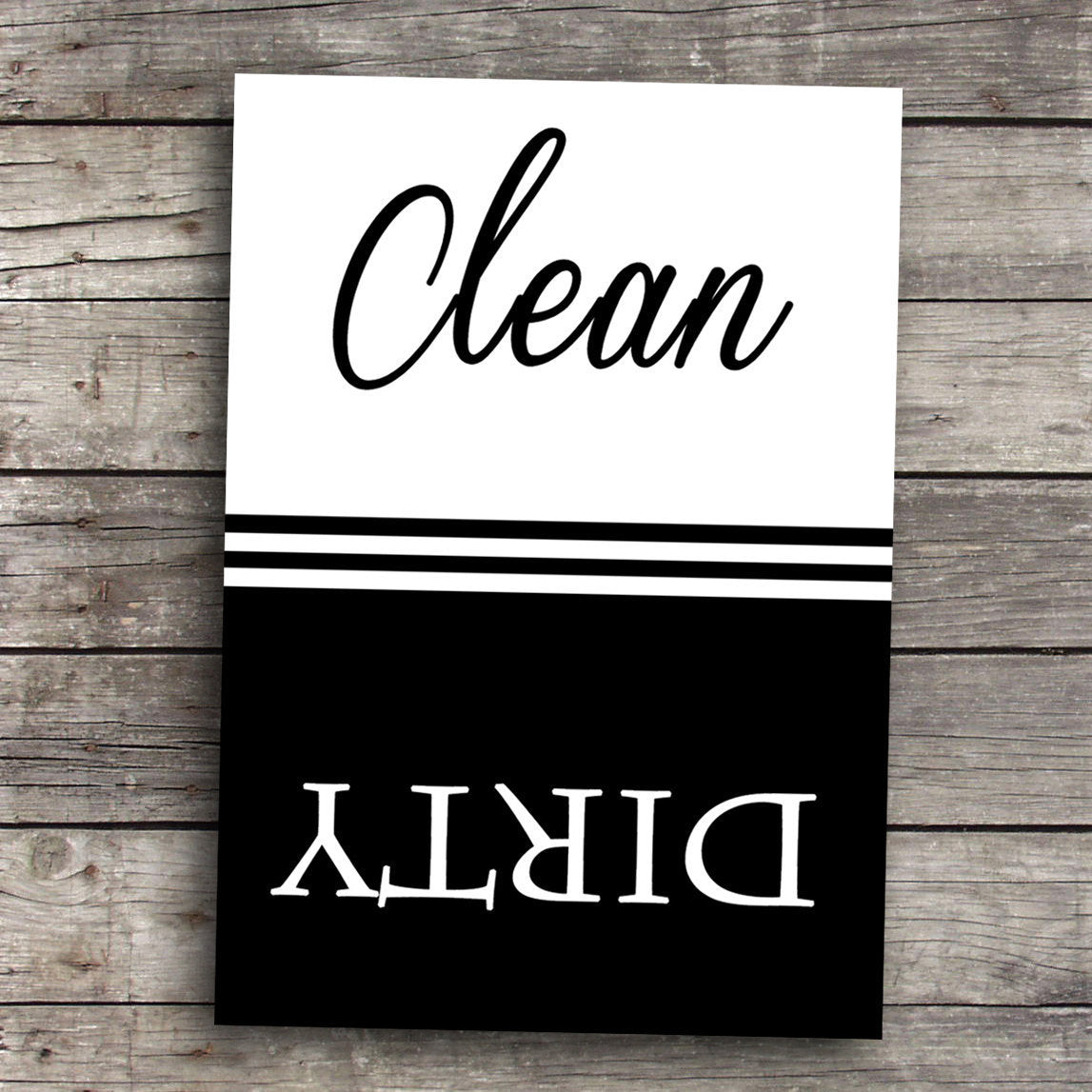 Clean Dirty Dishwasher Magnet – Forget Me Not Magnets